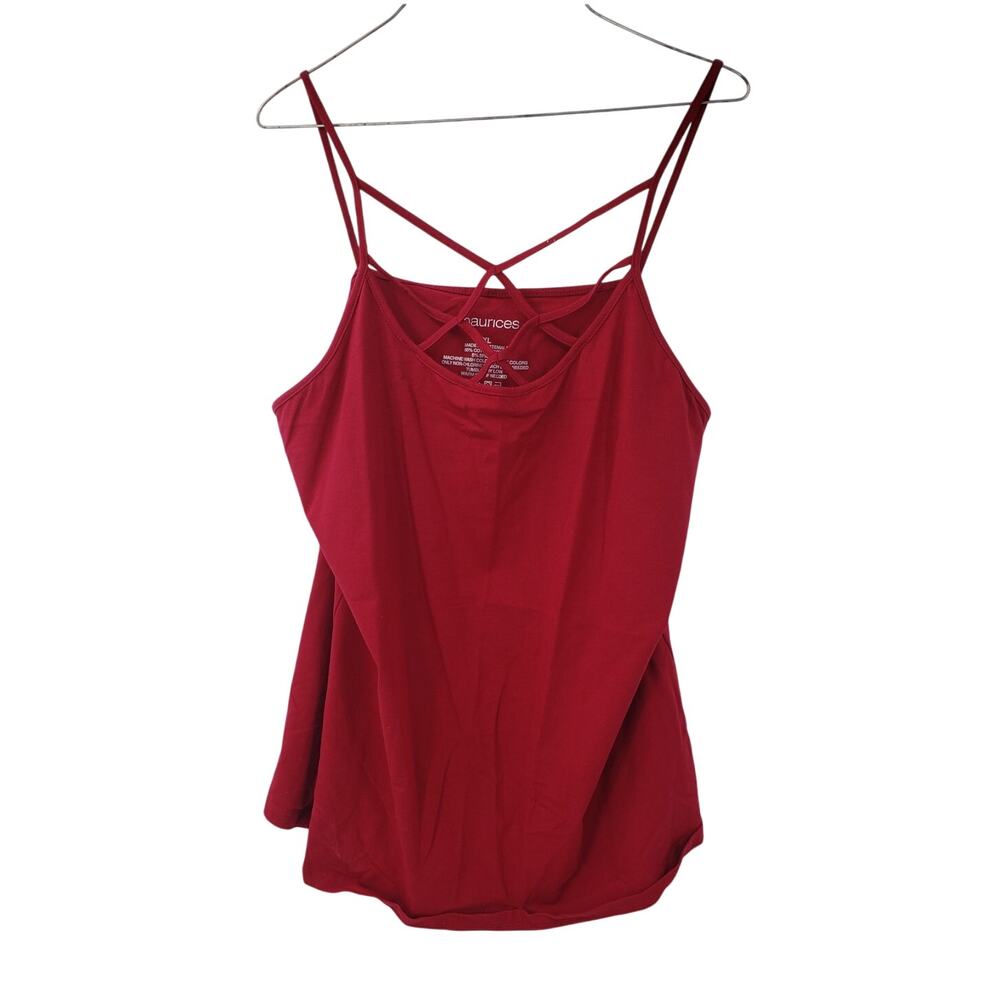 MAURICES Spaghetti Strap Tank Top Womens Size Extra Large XL